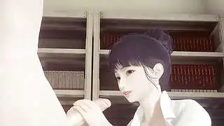 无码变态 - Shoko 自慰射精在脸上，一边抓着自己的乳房一边被操 - 日本亚洲漫画动漫游戏色情